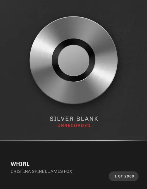 Whirl Silver Blank #2280002