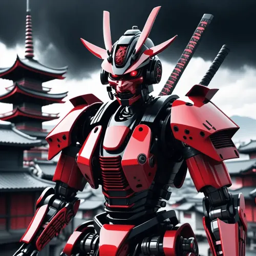 Samurai meta robot #6