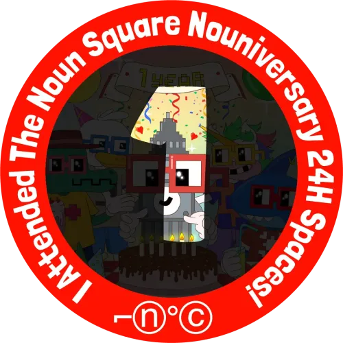 The Noun Square - Nouniversary 24hr Space 1/24 #5462114