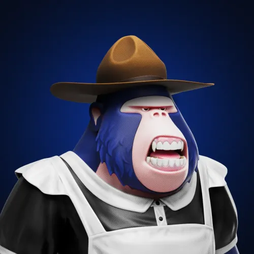 Degen Ape #2558
