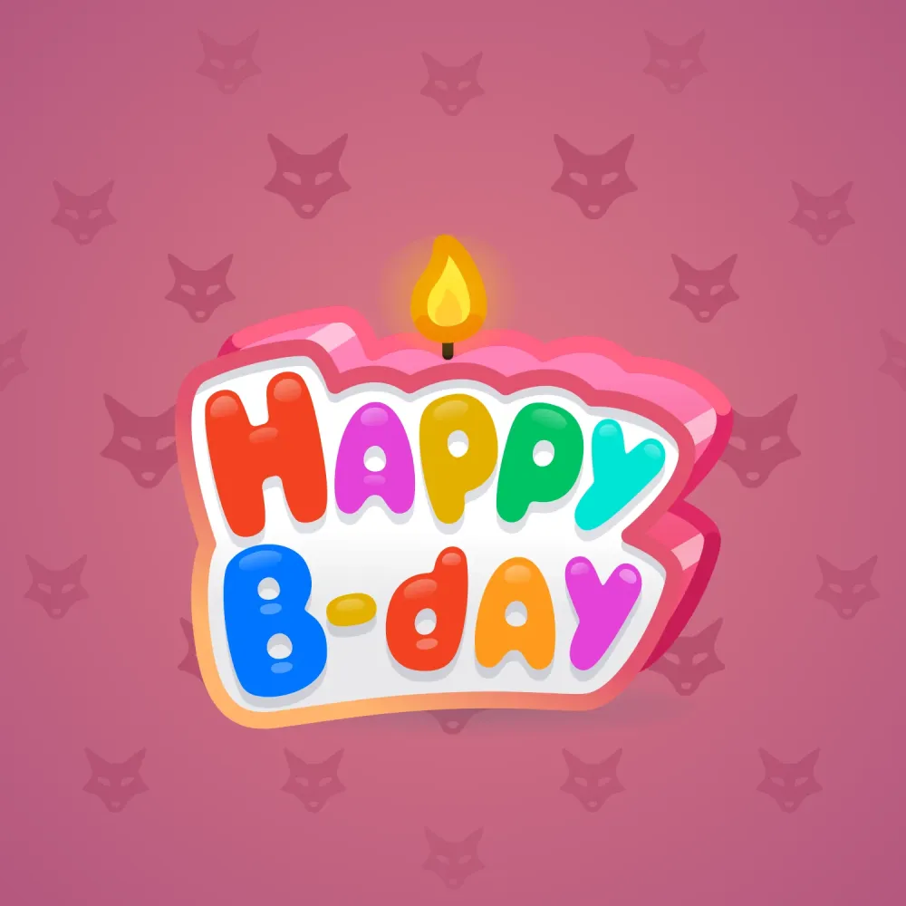 B-Day Candle #58399