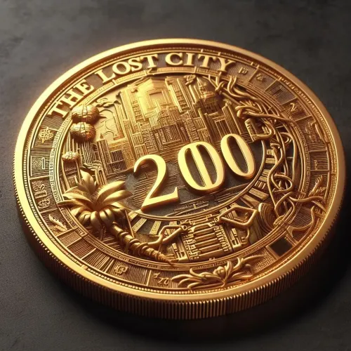The Lost City Gold Coin -0151 #152