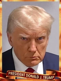 Trump Digital Trading Cards MugShot Bonus Edition