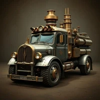 Steampunk Truck