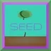 Digital apple tree seed logo
