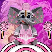 Voxel X Stylish Baby Elephants