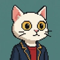 Pixel Alpha Cat