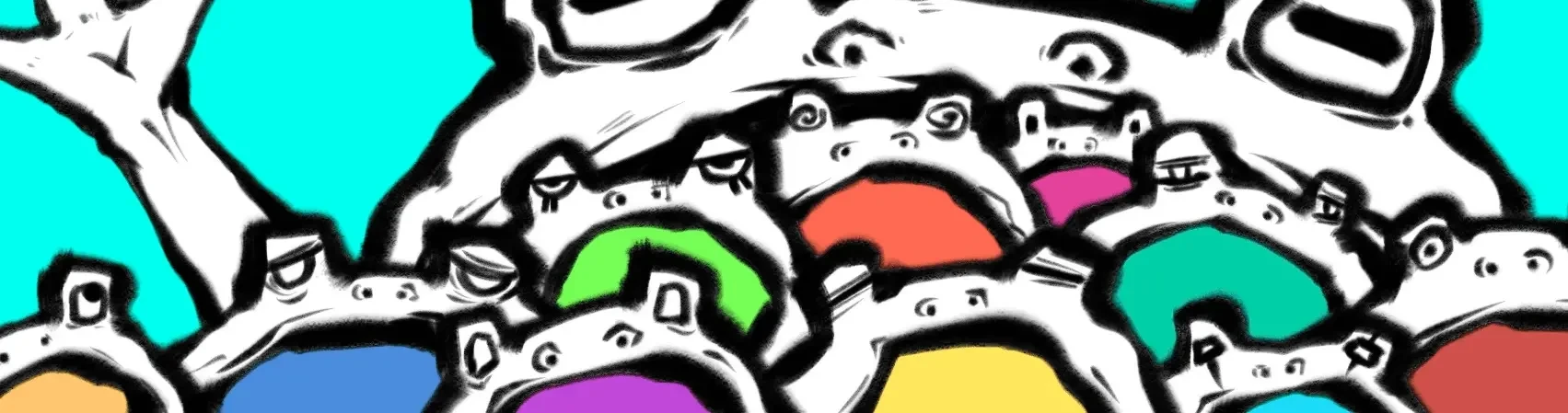 Cursed Pepe background
