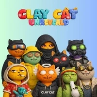 Clay Cat #1478