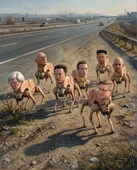 SEVEN DOGS FINDING A WAY HOME