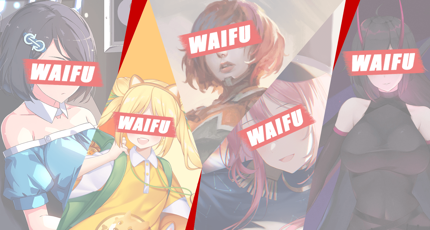 The WAIFU Genesis Card Collection background