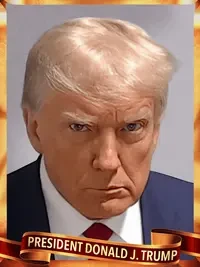 Trump Digital Trading Cards MugShot Bonus Edition