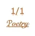 1 of 1 Poetry logo