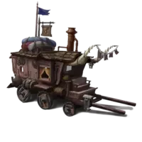 Magic Alchemy Workshop Wagon