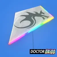 Frost and Lava Dragon Kites