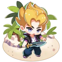 FreeNFT - Nifty Island Heroes and Villains Registration Sticker