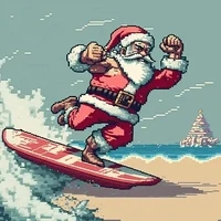 Santa Surf