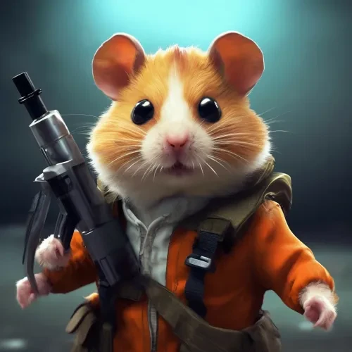 HAMSTER COMBAT ART