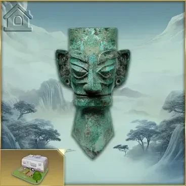 Bronze Human Head #282000
