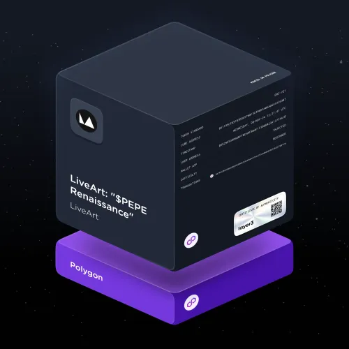 LiveArt: "$PEPE Renaissance" #3508123
