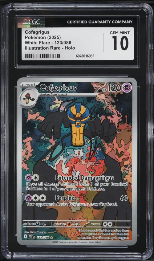 2025 #123 Cofagrigus CGC 10 Whit