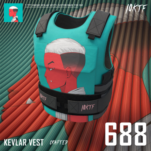 0N1 Kevlar Vest #688