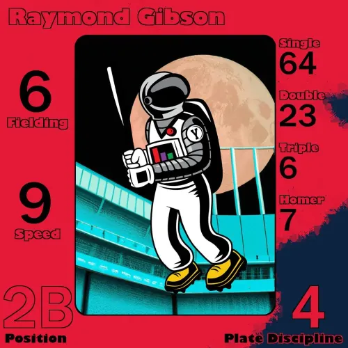 Raymond Gibson: 2B #34600