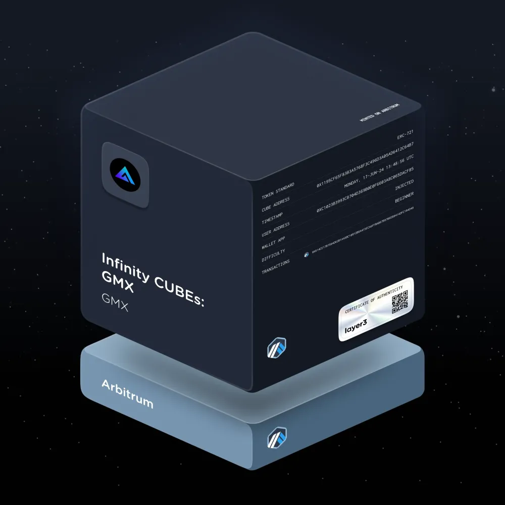 Infinity CUBEs: GMX #1754495