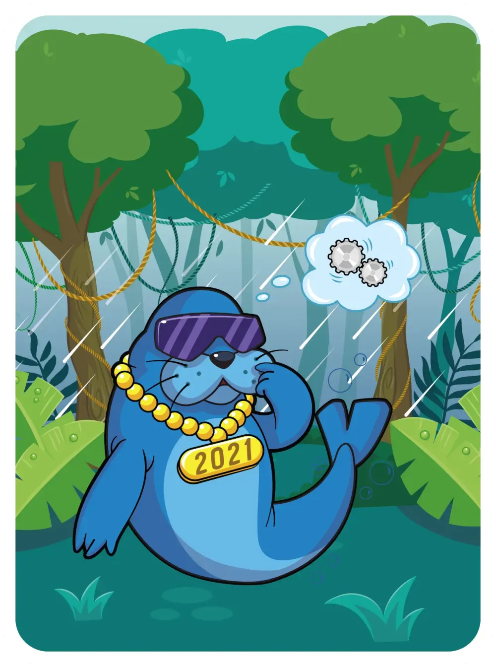 Swaggy Sea Lion #14359