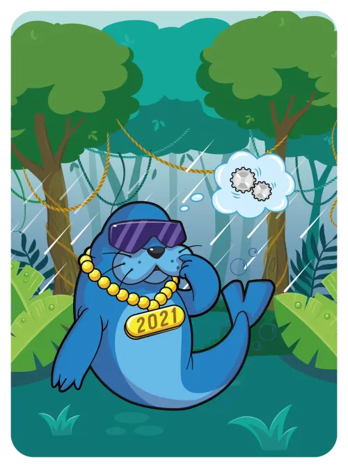 Swaggy Sea Lion #14359