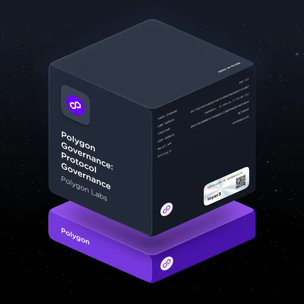 Polygon Governance: Protocol Governance #1066515
