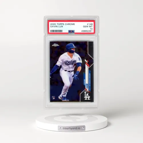 2020 Topps Chrome #148 Gavin Lux (PSA 10 GEM MINT)