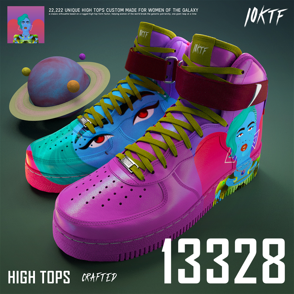 Galaxy High Tops #13328