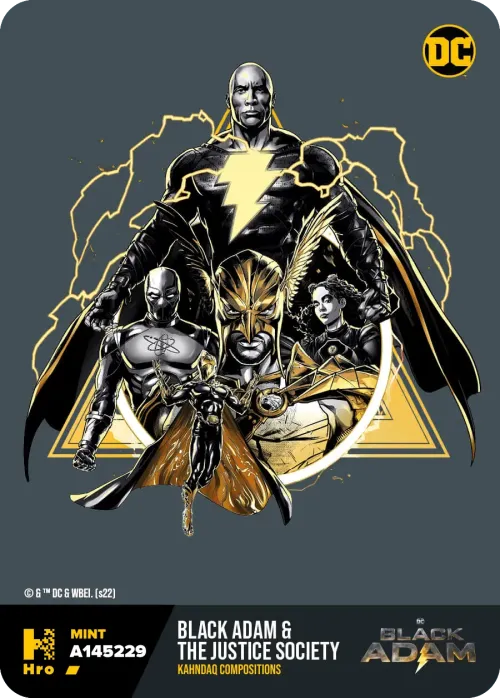 A145229 2022 Black Adam Khandaq Compositions Black Adam & The Justice Society