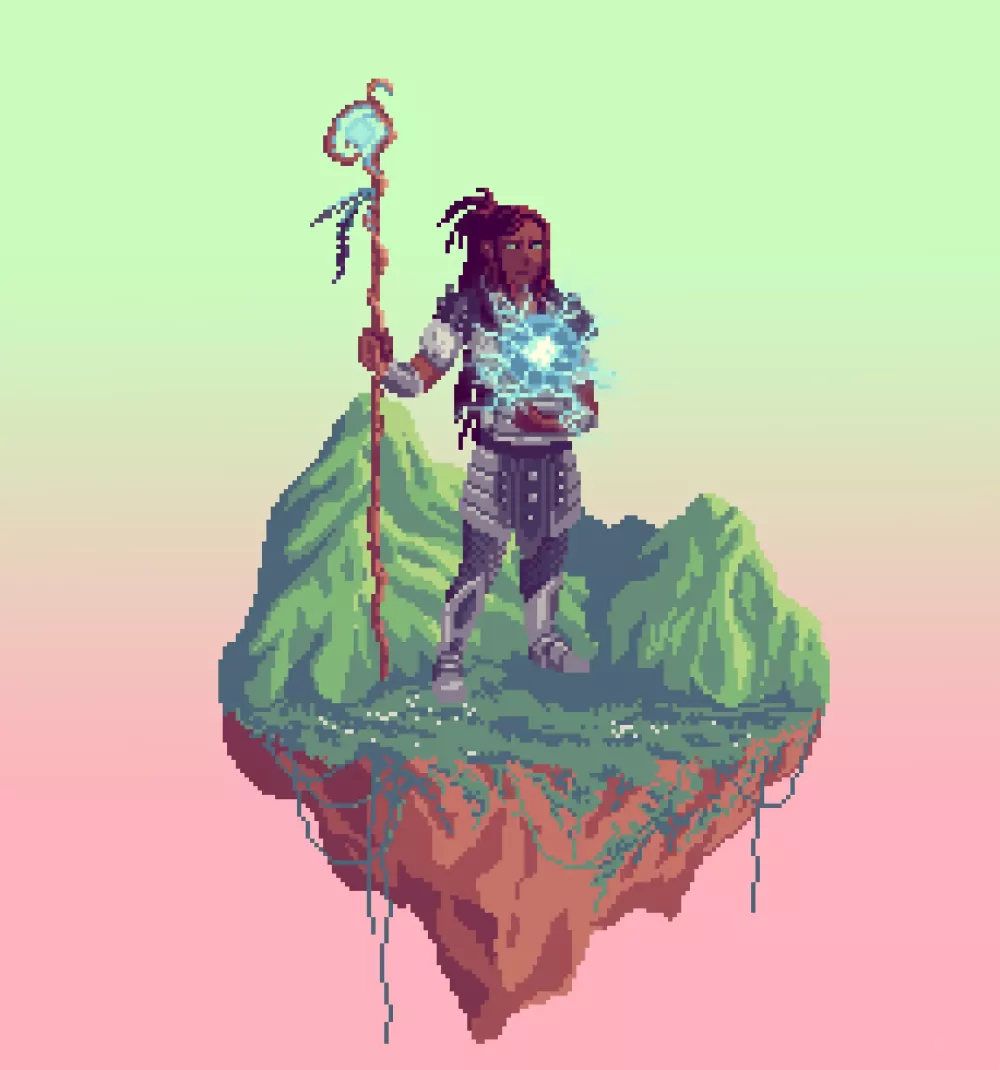 ValiantHumanLunomancyOracleWizardPrideofTheMountains #13763