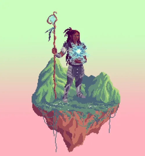 ValiantHumanLunomancyOracleWizardPrideofTheMountains #13763