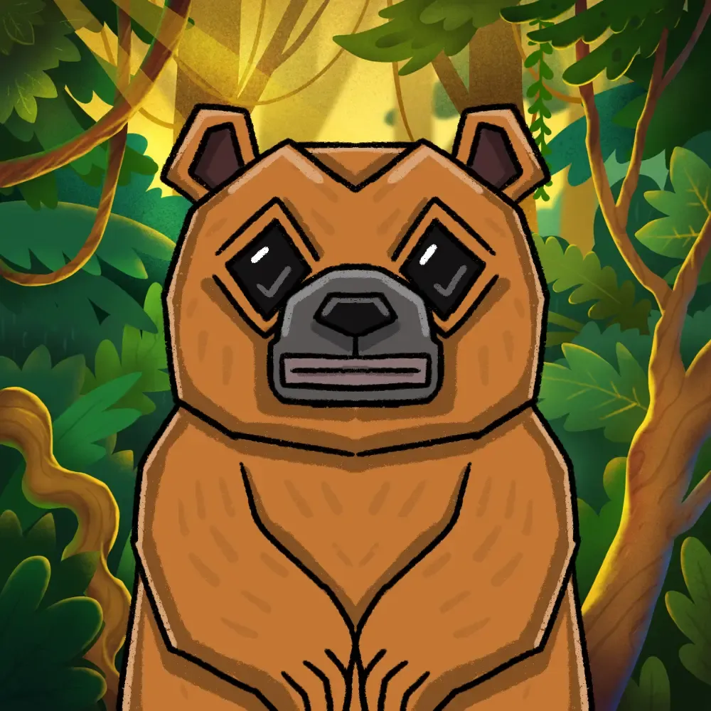 Brown Bear Pepe #140