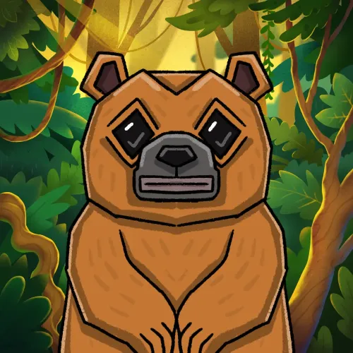 Brown Bear Pepe #140