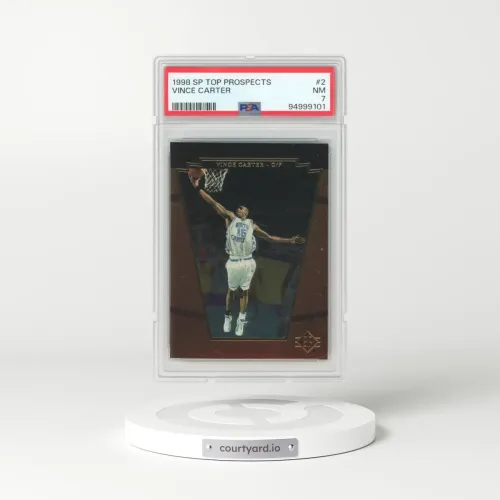 1998 SP Top Prospects #2 Vince Carter (PSA 7 NM)