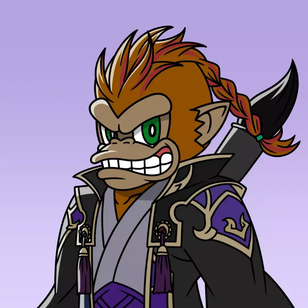 Neo Samurai Monkey #989