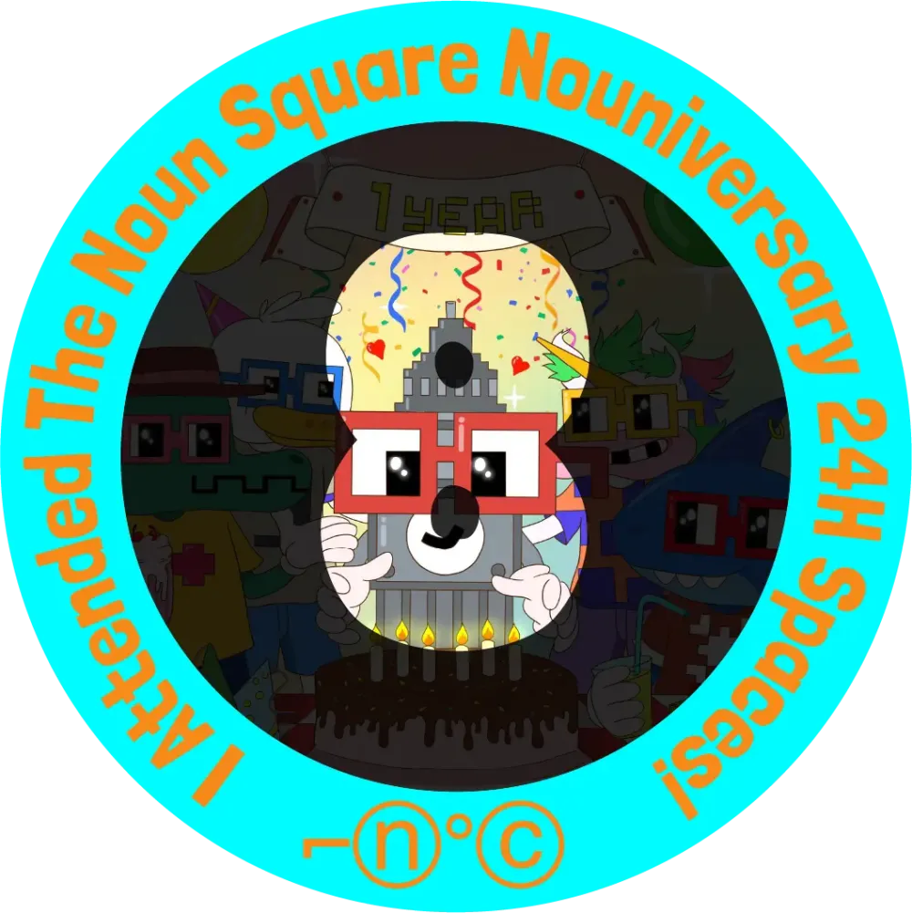 The Noun Square - Nouniversary 24hr Space 8/24 #5462727