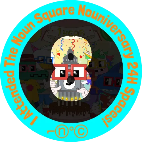 The Noun Square - Nouniversary 24hr Space 8/24 #5462727