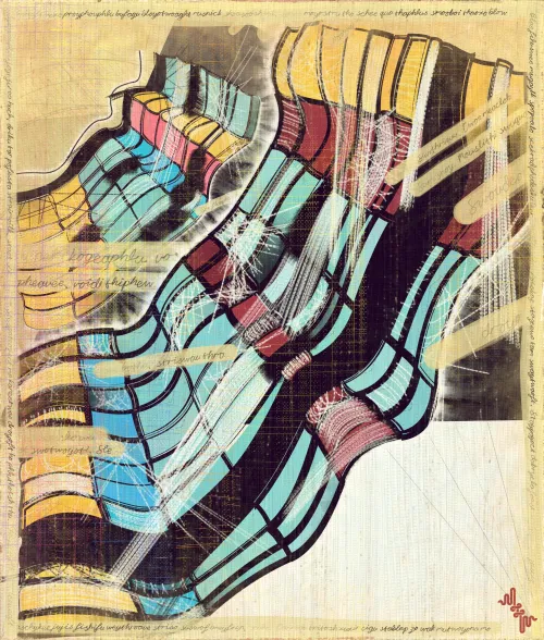Amplitudes of Canvas #343