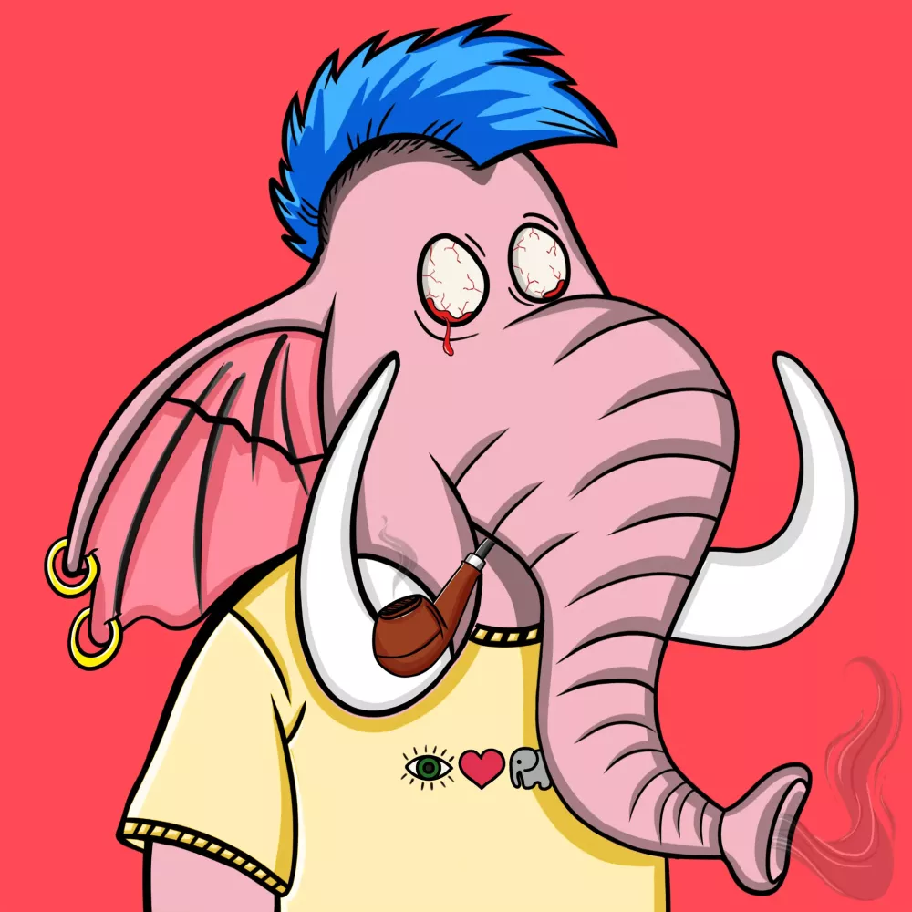 Untamed Elephant  #1987
