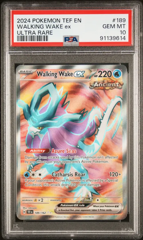 2024 #189 Walking Wake EX PSA 10