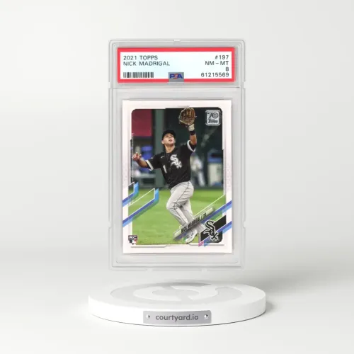 2021 Topps #197 Nick Madrigal (PSA 8 NM-MT)