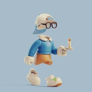 Invisible Friends 3D #526