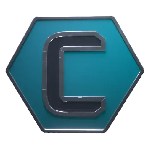 Aqua Green Hexagon C #8