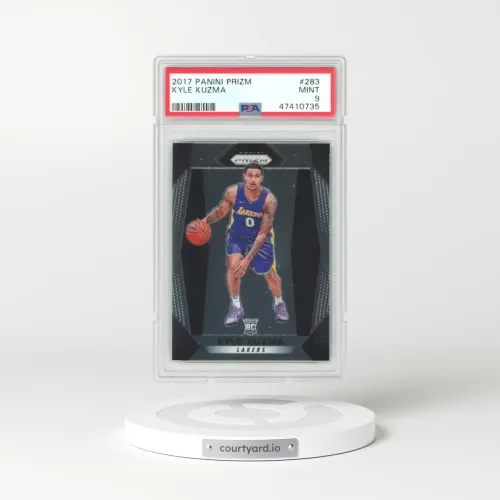 2017 Panini Prizm #283 Kyle Kuzma (PSA 9 MINT)