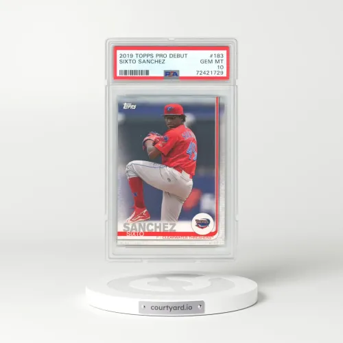 2019 Topps Pro Debut #183 Sixto Sanchez (PSA 10 GEM MINT)